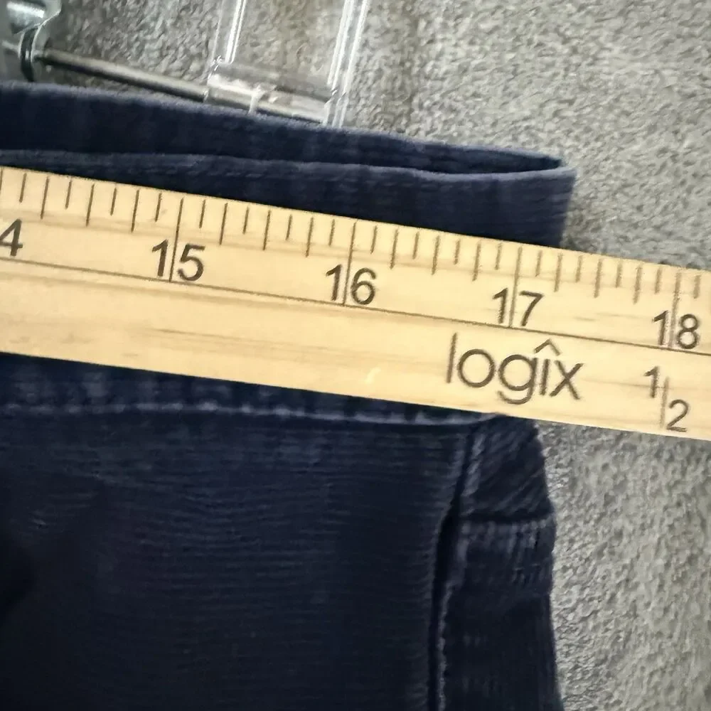 Polo Ralph Lauren Varick Pants 34x34 (Inseam 31.5) Blue Corduroy Straight Slim